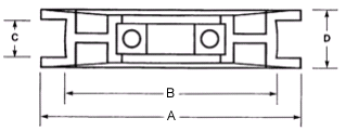 flat idler pulley