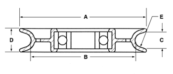 Round Idler Pulley