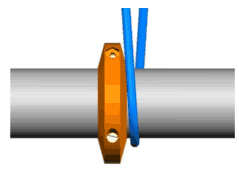 Split Spool Flanges for 1in and 25mm lineshafts
