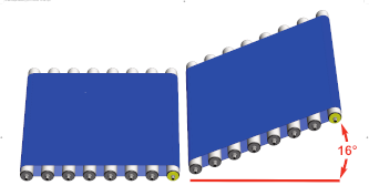 New surfaces on our stretchy flat belts