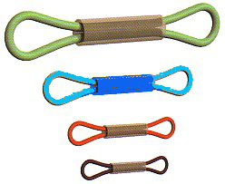 Urethane springs, hold down clips, slings, Schlingen