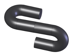 Self-Crimping Twisted Belt Hook