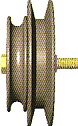 Stackable idler pulleys and sheaves